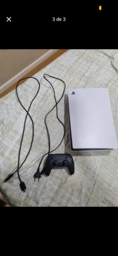 Ps5 Fat (2 controles) aceito cartão de crédito! E troca em tablet(depende do modelo)