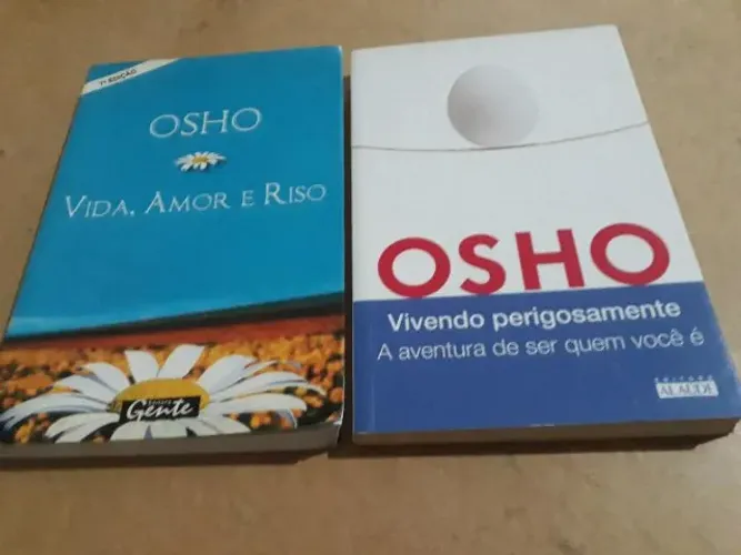kit 2 livros autor osho - esoterismo
