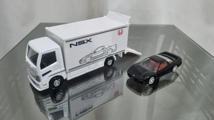 Miniatura Set Honda NSX Transporter Tomica