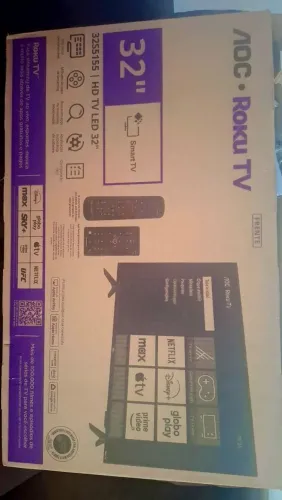 VENDO TV 32 NA CAIXA. TROCO POR CELULAR OU CAIXA DE SOM.