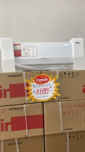 AR CONDICIONADO SPLIT HITACHI HW 9000 BTUS 220V AIRHOME INVERTER
