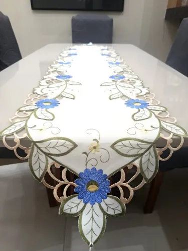 Caminho de Mesa Luxo 1,80m x 40cm, trilho/passadeira de mesa