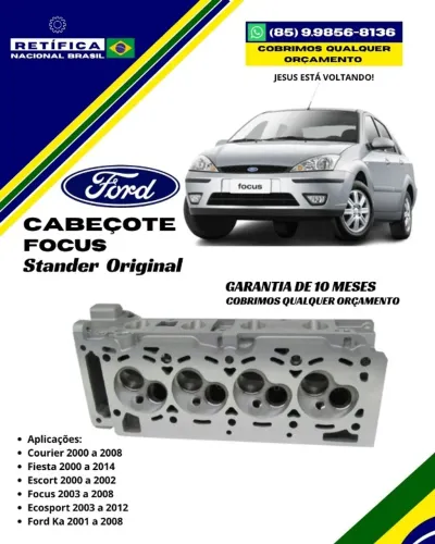 Promoção de Cabeçote Ford Focus