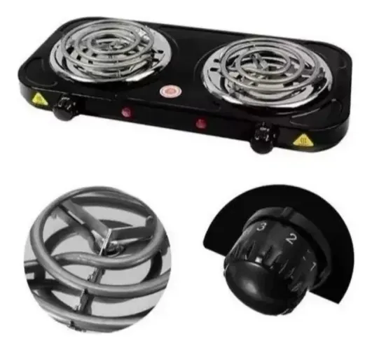 Fogão elétrico portátil 220v modelo cooktop compacto mesa Ultimas unidades