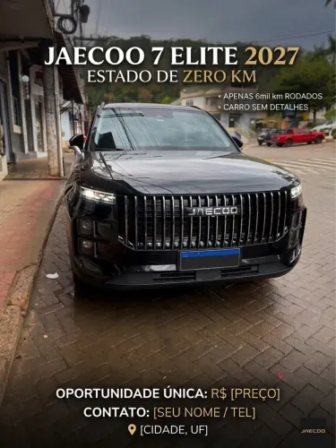 Jaecoo 7 / J7 Elite 1.5 TB 16V Aut. 5p (híbrido) 2027