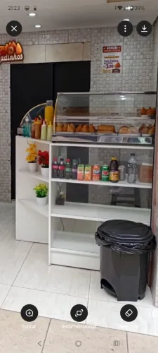 Vende-se , kit 3 balcões pra loja novos e conservado. Frete não inclusoos