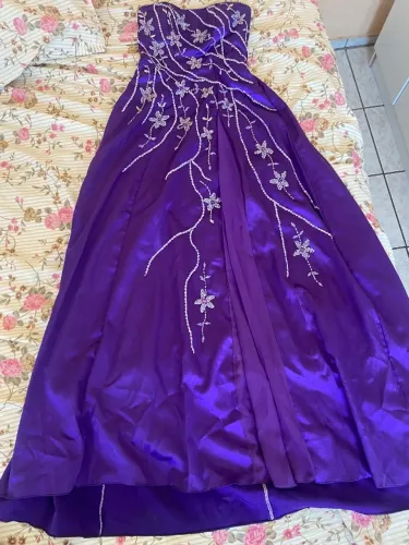 Vestido festa tomara que caia
