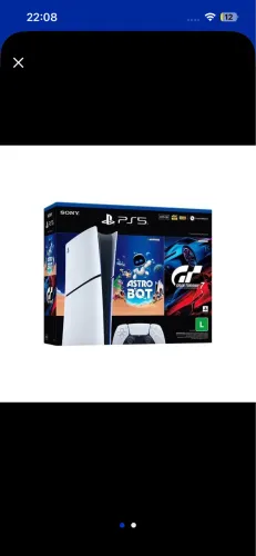 Vendo Ps5 na caixa 