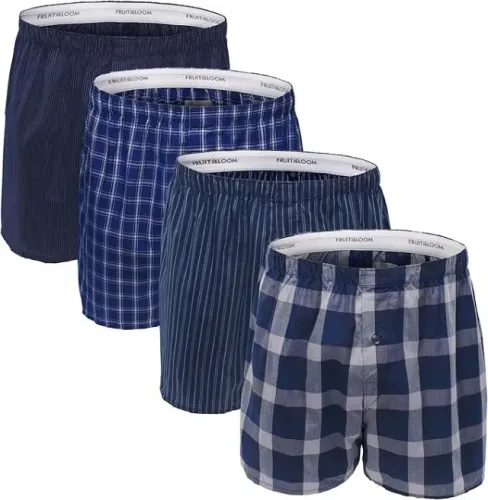 kit 4 cuecas samba canção fruit of the loom tamanho m