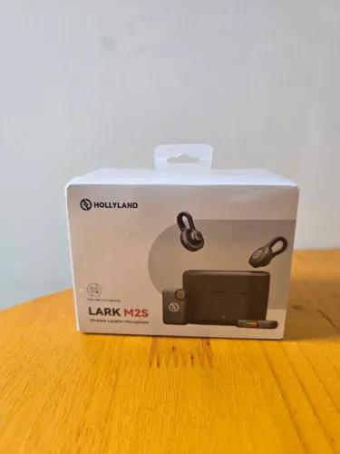 Combo Microfone Hollyland Lark M2s, Lacrado, NF, Garantia 