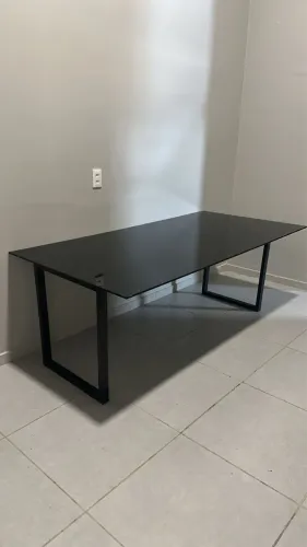 Mesa de vidro 2,15x 1,40