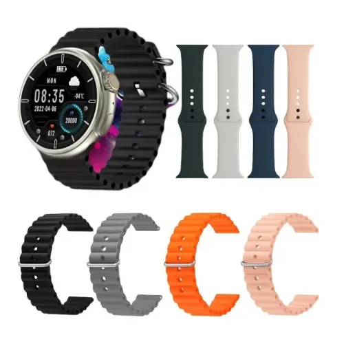 Smartwatch Gt10 1.52 Redondo 2025 48mm 8 Pulseiras