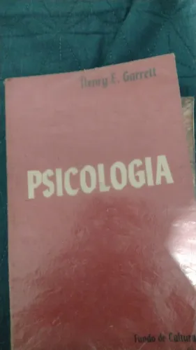livro Psicologia, de Henry E. Garrett