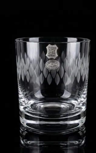 Copos de whisky em legítimo cristal Hering