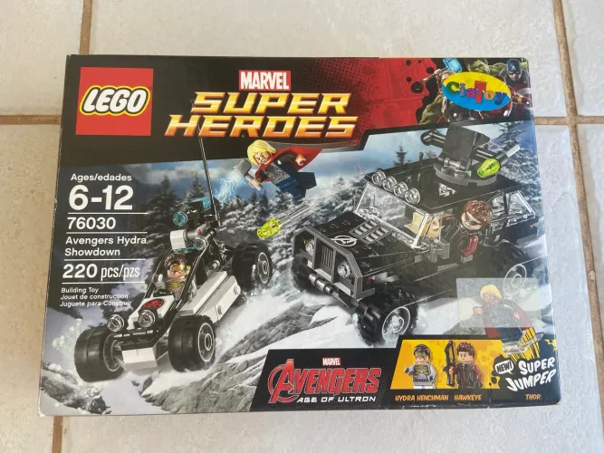 LEGO Marvel Super Heroes 76030 Avengers Hydra Showdown + Caixa e Manual