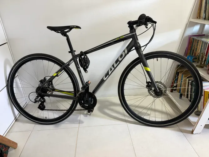 CALOI CITY TOUR ARO 700 - QUADRO 17? - SHIMANO ALTUS - FREIO A DISCO