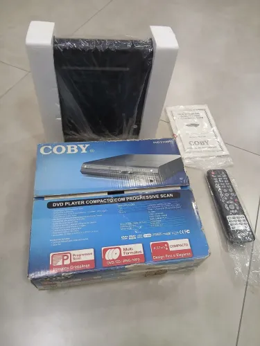 DVD na caixa