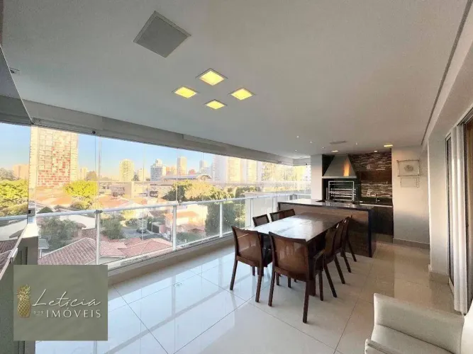 Condomínio Ideal Brooklin - Apartamento de 138m² com 3 suítes e 2 vagas.