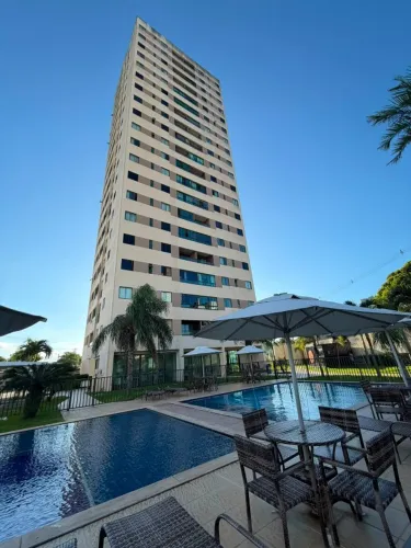 Condomínio Áurea Guedes - Apto 2/4 com 1 suíte de 57 m², 1 vaga por 2.599,00, Ponta Negra