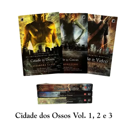 Instrumentos Mortais  Vol. 1, 2 e 3 - Cassandra Clare
