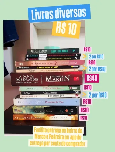 LIVROS DIVERSOS 