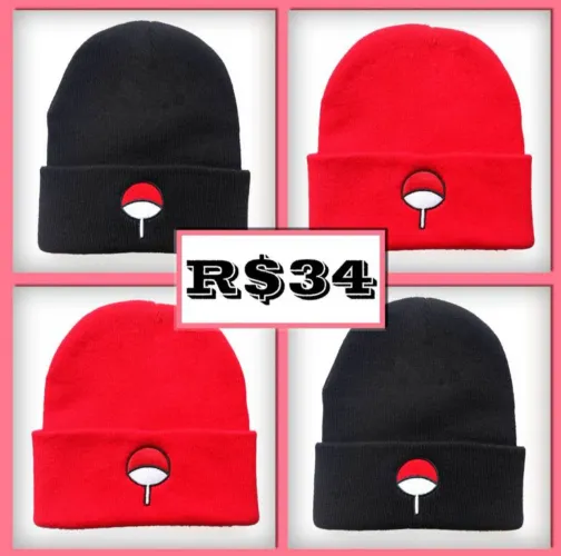 Gorro do Clã Uchiha - Naruto