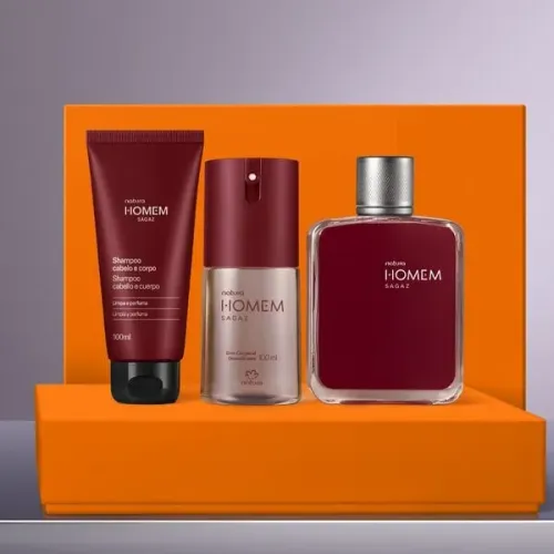 Presente Pais Kit Natura Homem Sagaz