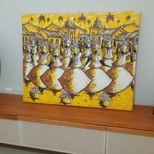 Quadro pintura a óleo