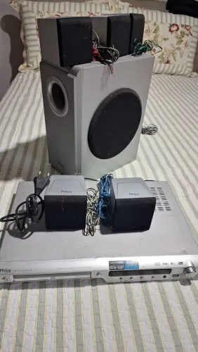 DVD com Home Theater Philco