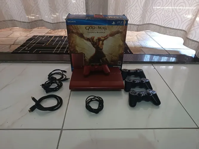 PS3, série limitada God of War Ascensão Legacy Bundle (colecionador)