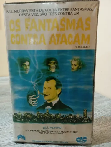 VHS Os Fantasmas Se Divertem (Beetlejuice) - Com Bill Murray - Original