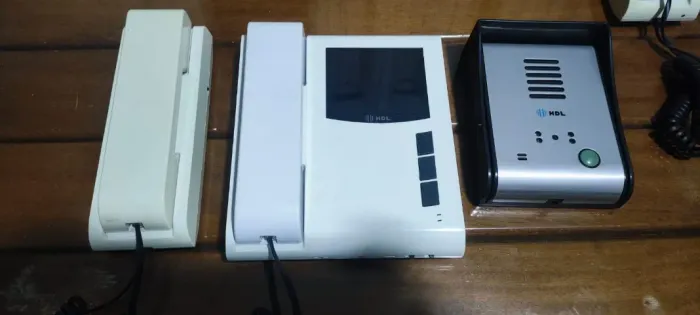 Vídeo Porteiro HDL Sense Light S com Monitor + Porteiro Externo + Fone de Extensão