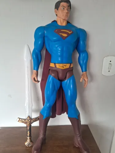 Boneco superman returns 76,2 cm 2006 Mattel grande articulado original