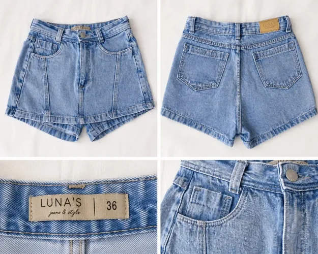     Short Feminino Tam 36 Usado Apenas Uma Vez