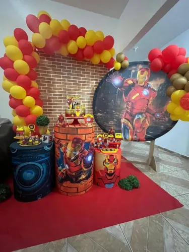 Capas para painel e cilindros de festa