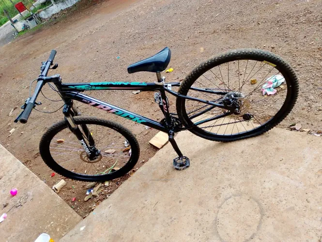 Bicicleta tracker com freio a disco 