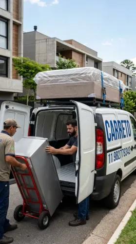 CARRETO E MUDANÇA PEQUENA