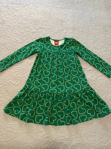 Vendo vestido Kyly de manga pouquíssimo usado 6 anos
