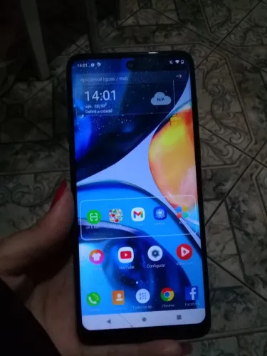 Motorola Moto G22 128GB Preto - funcionando bem