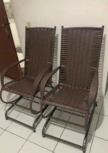 Cadeiras de balanço 3 molas