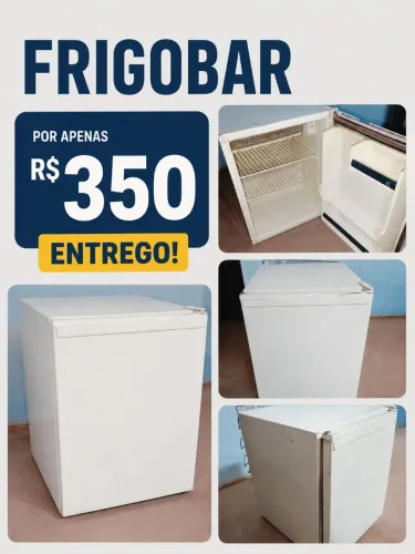 Frigobar gelando muito bem entrego