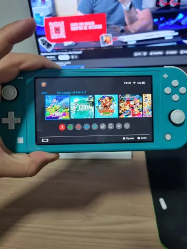Nintendo switch lite desbloqueado 256GB