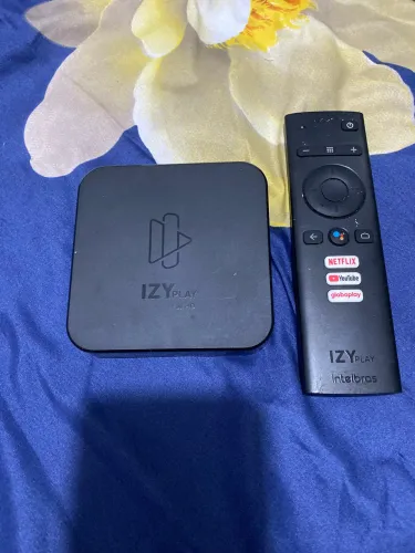 INTELBRAS IZYPLAY 4K CONTROLE, CABOS E APARELHO 
