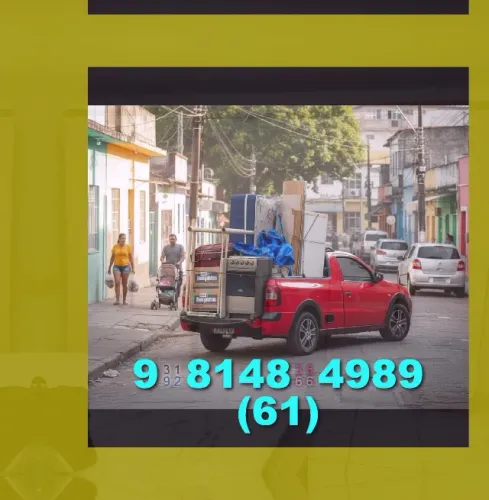 Frete@mudanças!transporte em Asa Norte) e Asa Sul) disponibilidade imediata!