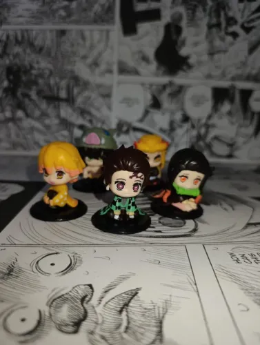 OPORTUNIDADE | Kit Miniaturas Chibi Demon Slayer