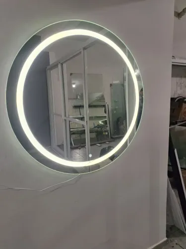 Espelho com led jateado 80x180?