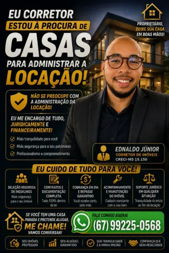 ALUGO SEU IMÓVEL E ADMINISTRO A LOCAÇÃO
