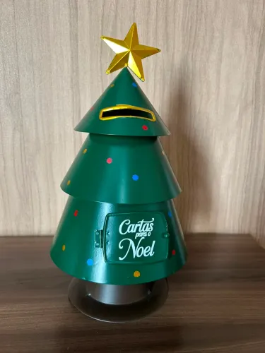 Porta cartas de alumínio de Natal