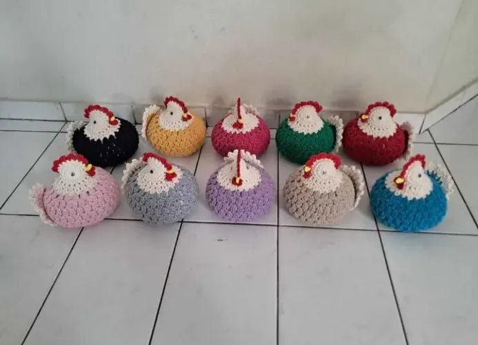 PROMOÇÃO Pesos De Porta De Crochê