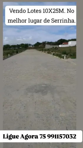 Terreno no melhor lugar de Serrinha